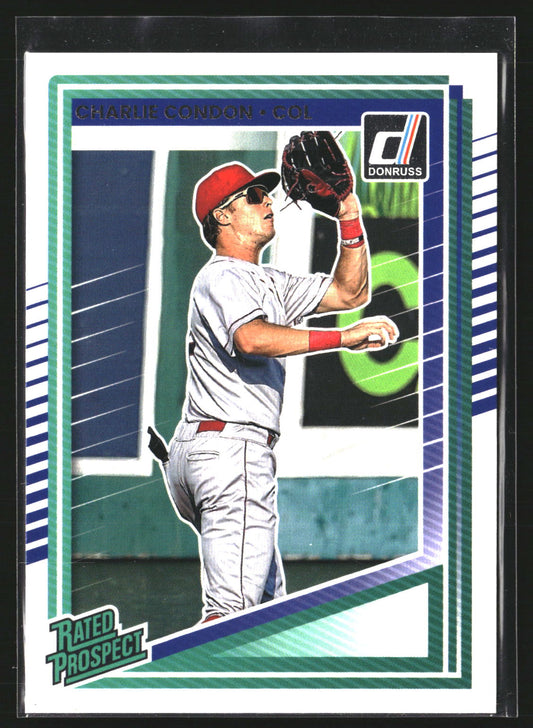 Charlie Condon 2025 Donruss 194 Colorado Rockies
