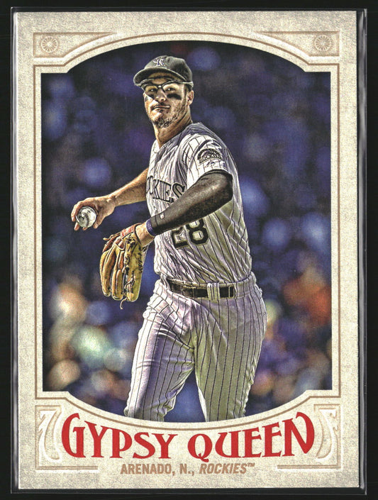Nolan Arenado 2016 Topps Gypsy Queen 17 Colorado Rockies