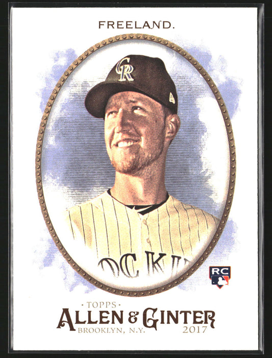 Kyle Freeland 2017 Topps Allen & Ginter 65 RC RC Colorado Rockies