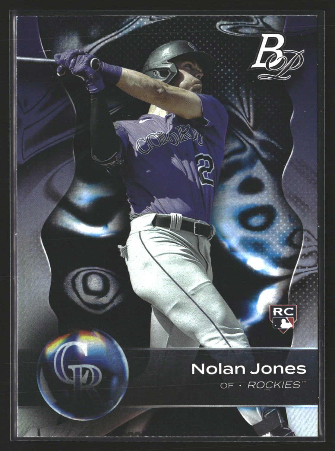 Nolan Jones 2023 Bowman Platinum 40 RC RC Colorado Rockies
