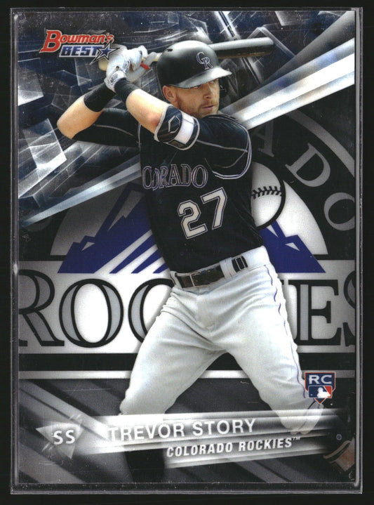 Trevor Story 2016 Bowman's Best 12 Colorado Rockies