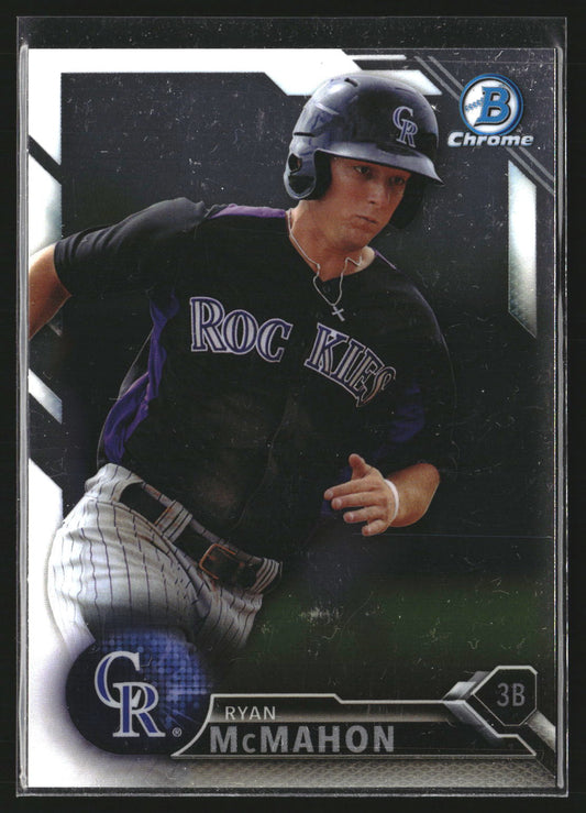 Ryan McMahon 2016 Bowman BCP122 Chrome Prospects Colorado Rockies