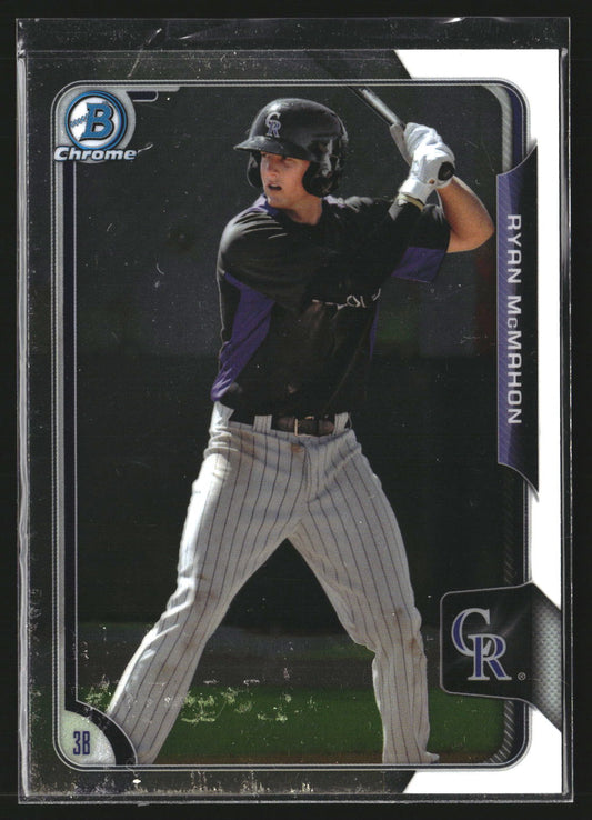 Ryan McMahon 2015 Bowman BCP114 Chrome Prospects Colorado Rockies