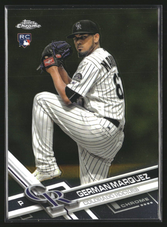 German Marquez 2017 Topps 351 RC RC Colorado Rockies