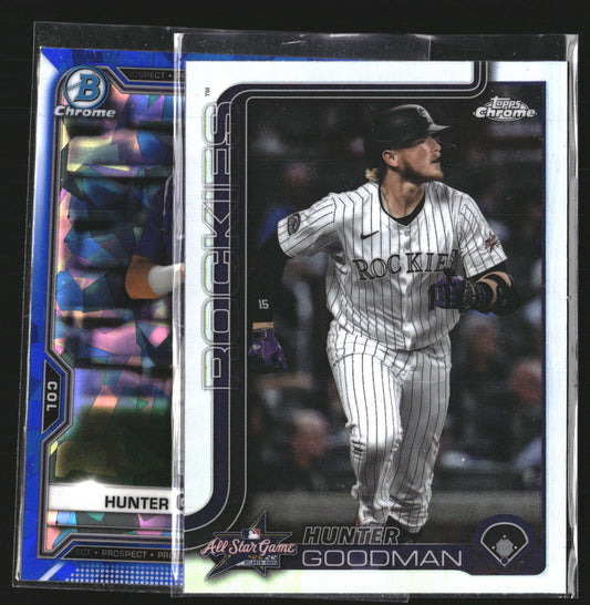 Hunter Goodman 2025 Topps Chrome Update ASGC-30 2025 All-Star Game Rockies