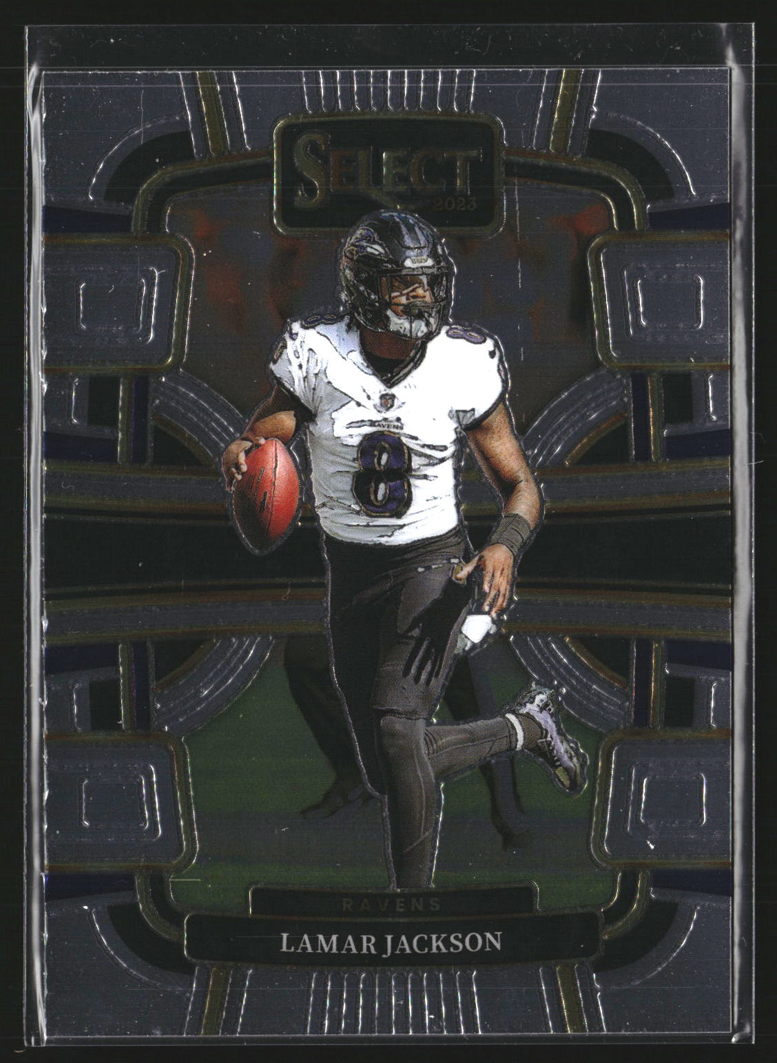 Lamar Jackson 2023 Panini Select 7 Baltimore Ravens