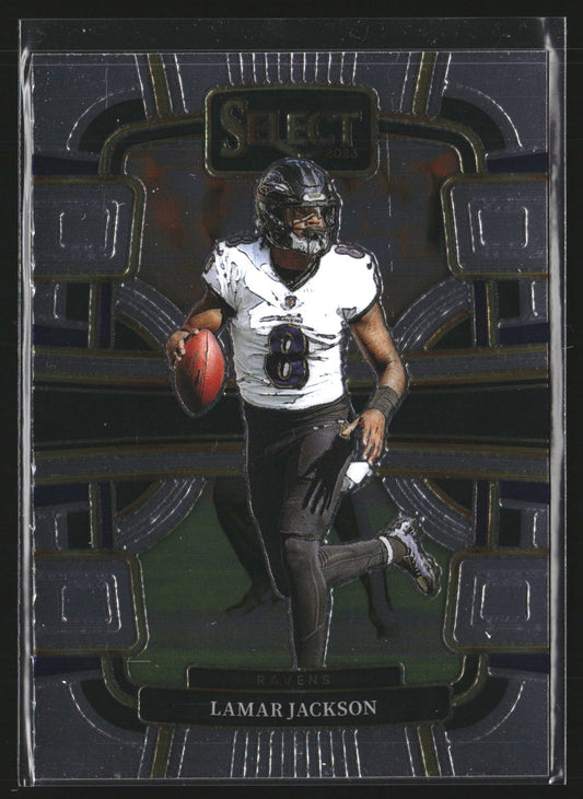 Lamar Jackson 2023 Panini Select 7 Baltimore Ravens
