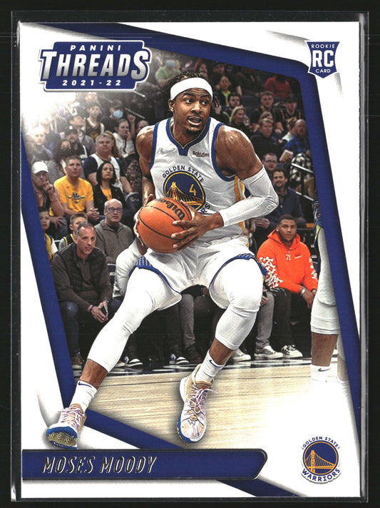 Moses Moody 2021-22 Panini Chronicles 85 RC RC Golden State Warriors