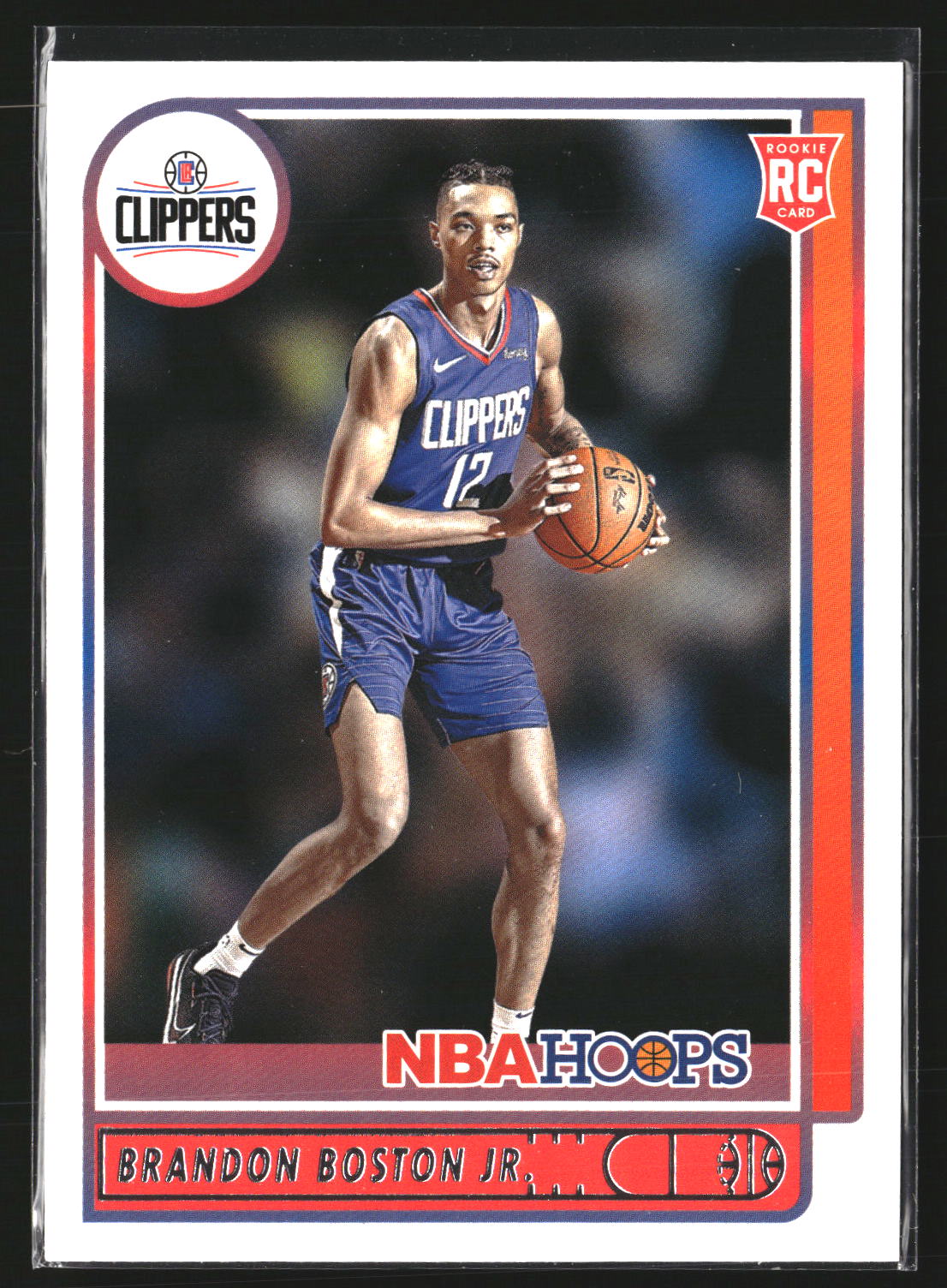 Brandon Boston Jr. 2021-22 Hoops 233 RC RC Los Angeles Clippers