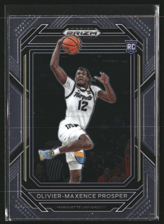Olivier-Maxence Prosper 2023 Panini Prizm Draft Picks 44 Marquette Golden Eagles