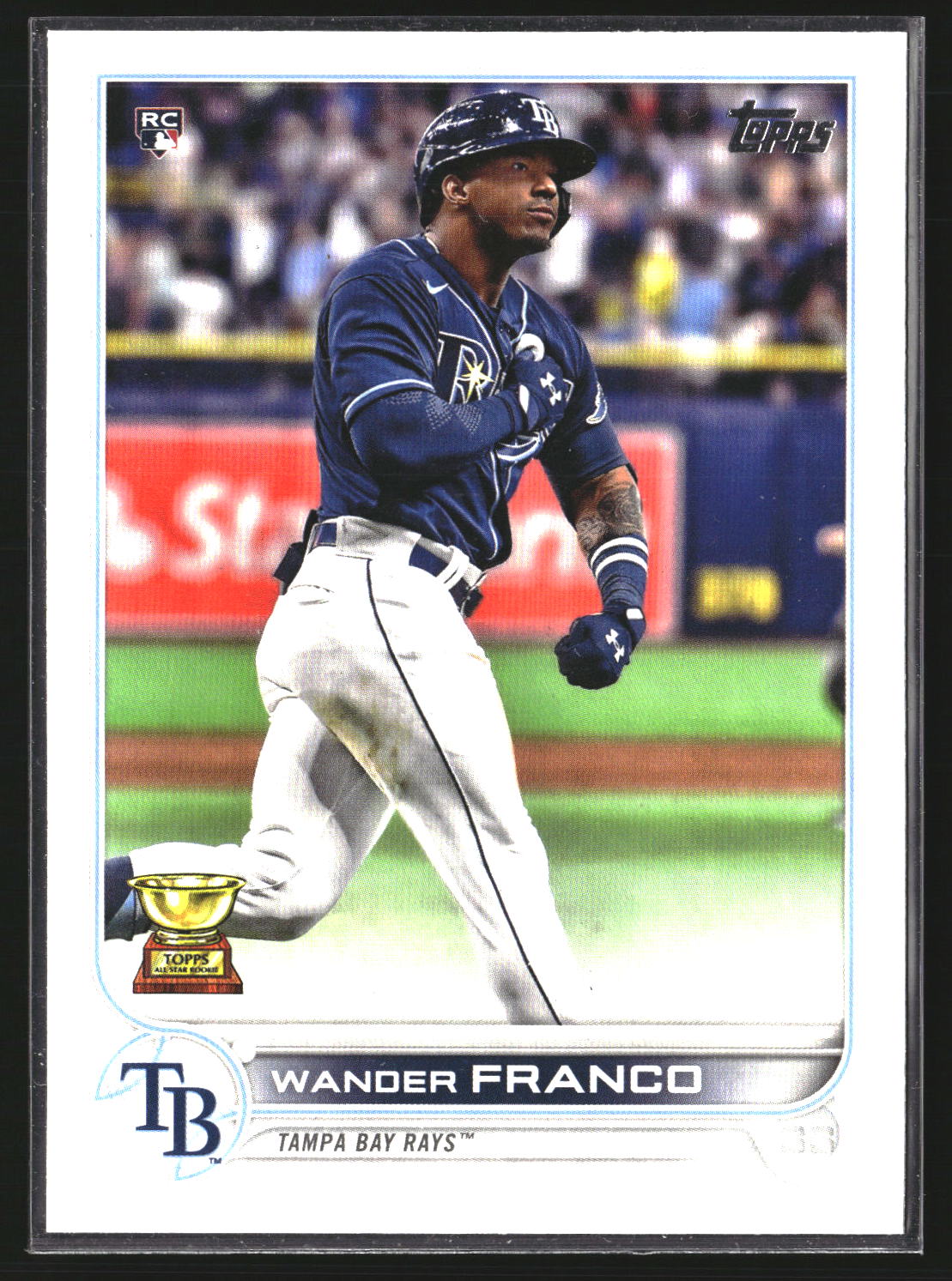 Wander Franco 2022 Topps 215 RC RC Tampa Bay Rays
