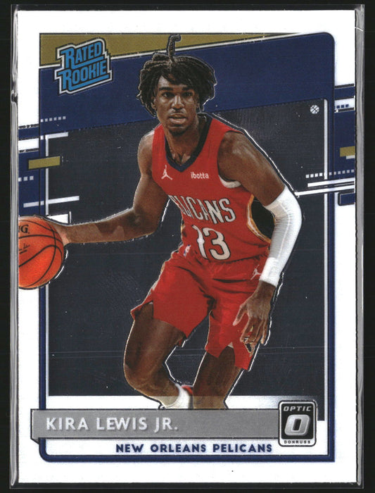 Kira Lewis Jr. 2020-21 Donruss Optic 163 RC RC New Orleans Pelicans