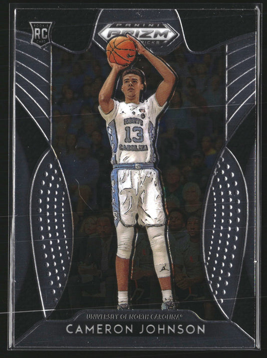 Cameron Johnson 2019 Panini Prizm Draft Picks 13 RC RC North Carolina Tar Heels