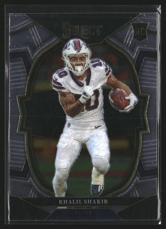 Khalil Shakir 2022 Panini Select 99 RC RC Buffalo Bills