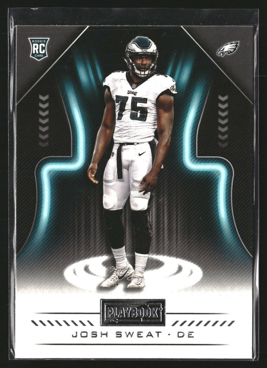 Josh Sweat 2018 Panini Playbook 175 RC RC Philadelphia Eagles