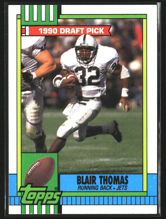 Blair Thomas 1990 Topps 448 RC RC New York Jets