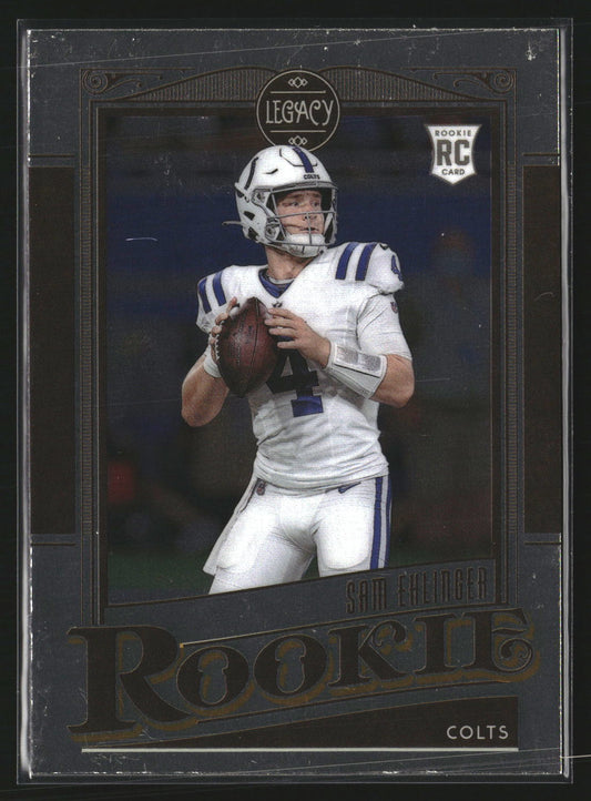 Sam Ehlinger 2021 Panini Chronicles 203 Legacy Update Rookies Indianapolis Colts