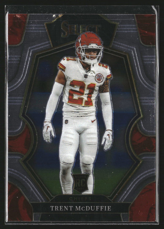 Trent McDuffie 2022 Panini Select 150 RC RC Kansas City Chiefs