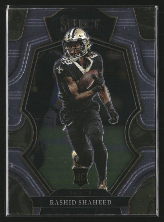 Rashid Shaheed 2022 Panini Select 172 RC RC New Orleans Saints