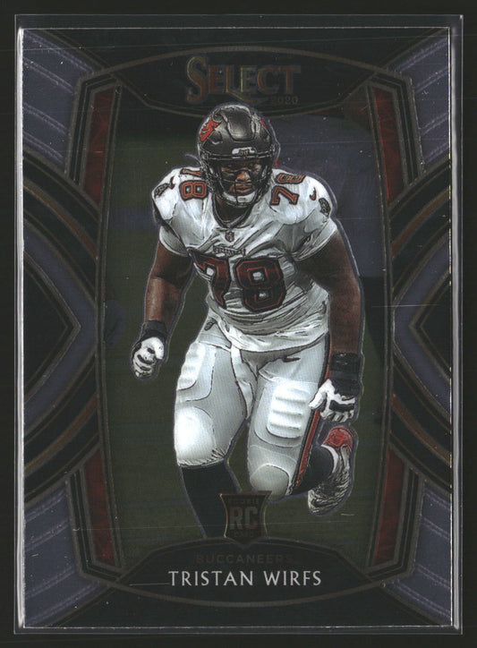 Tristan Wirfs 2020 Panini Select 290 RC RC Tampa Bay Buccaneers
