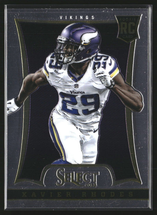 Xavier Rhodes 2013 Panini Select 248 RC RC Minnesota Vikings
