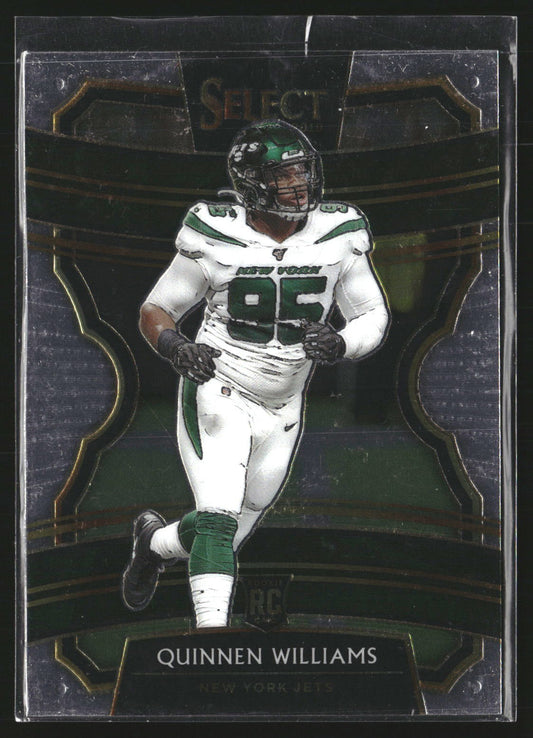 Quinnen Williams 2019 Panini Select 79 RC RC New York Jets