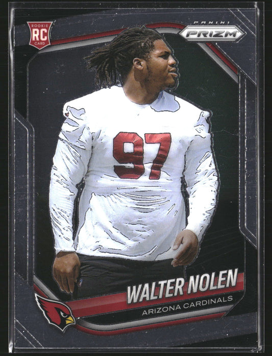 Walter Nolen 2025 Panini Prizm 318 RC RC Arizona Cardinals