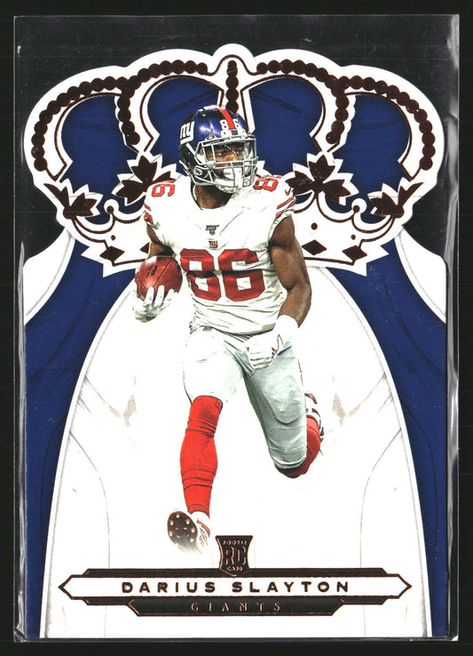 Darius Slayton 2019 Panini Chronicles CR-35 Crown Royale New York Giants