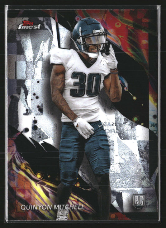 Quinyon Mitchell 2024 Finest 153 RC RC Philadelphia Eagles
