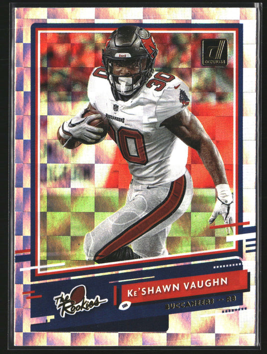 Ke'Shawn Vaughn 2020 Donruss TR-KV The Rookies Tampa Bay Buccaneers