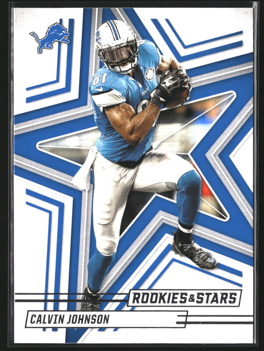 Calvin Johnson 2025 Panini Rookies & Stars 70 Detroit Lions