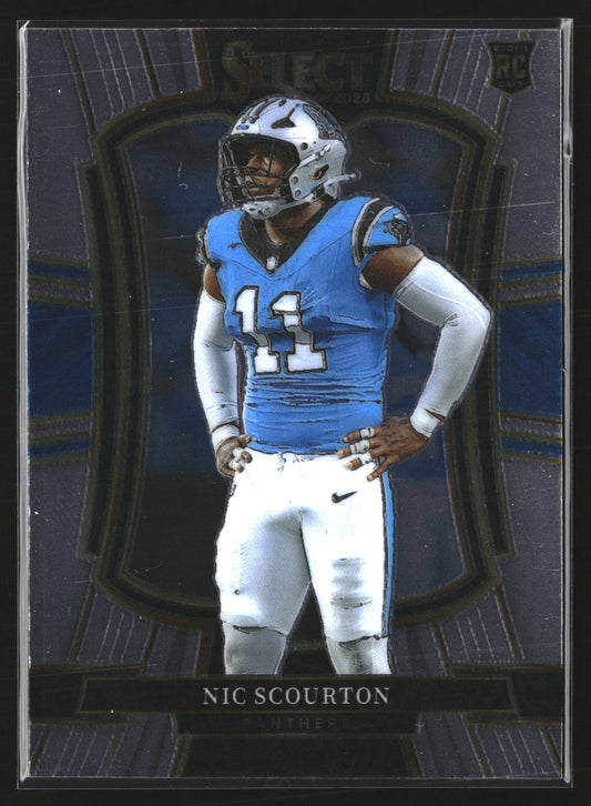 Nic Scourton 2025 Panini Select 143 Carolina Panthers
