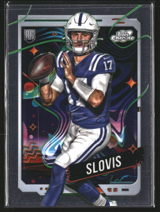 Kedon Slovis 2024 Topps Chrome Cosmic 144 RC RC Indianapolis Colts