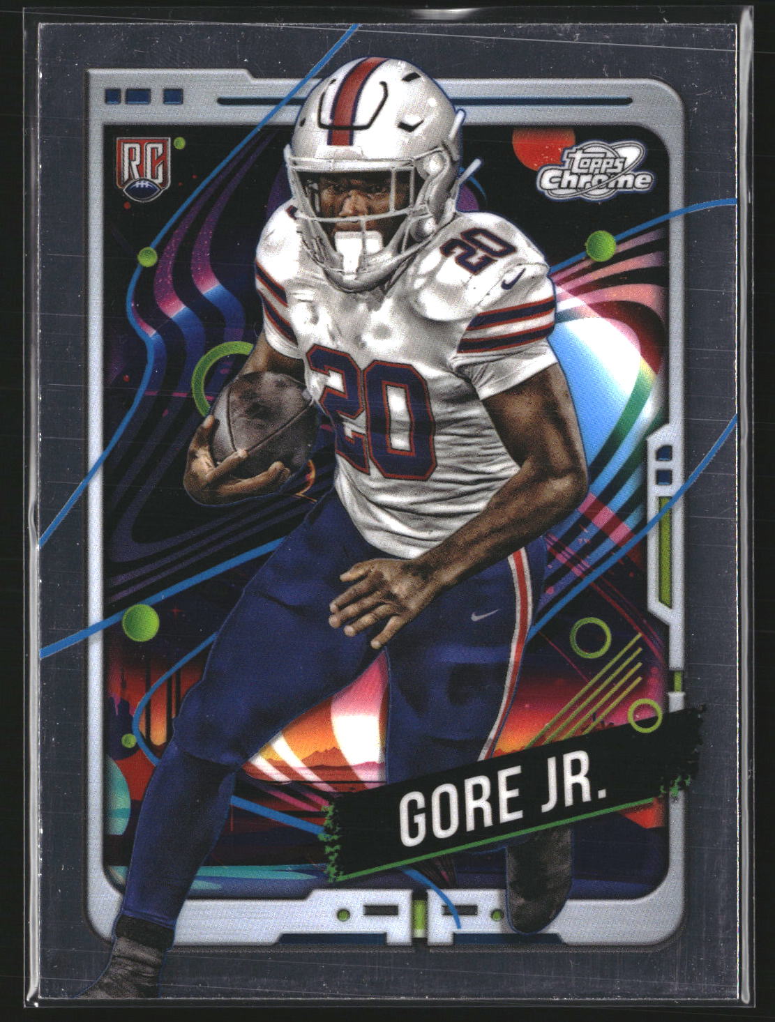 Frank Gore Jr. 2024 Topps Chrome Cosmic 113 RC RC Buffalo Bills