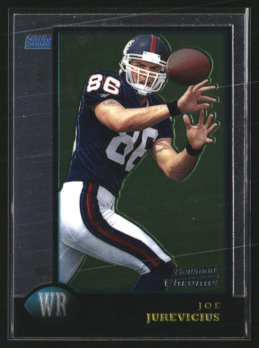 Joe Jurevicius 1998 Bowman Chrome 23 RC RC New York Giants