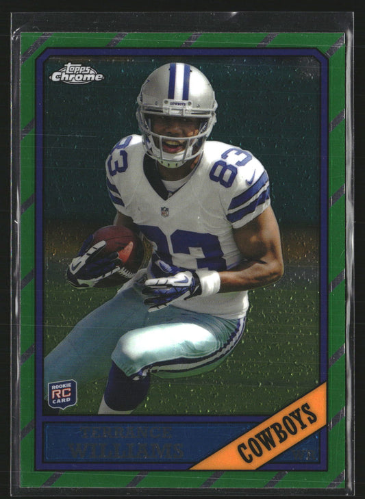 Terrance Williams 2013 Topps Chrome 14 1986 Dallas Cowboys