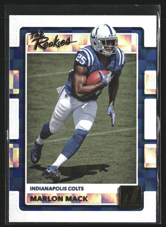 Marlon Mack 2017 Donruss 40 The Rookies Indianapolis Colts