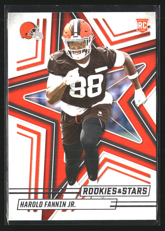 Harold Fannin Jr. 2025 Panini Rookies & Stars 126 RC RC Cleveland Browns