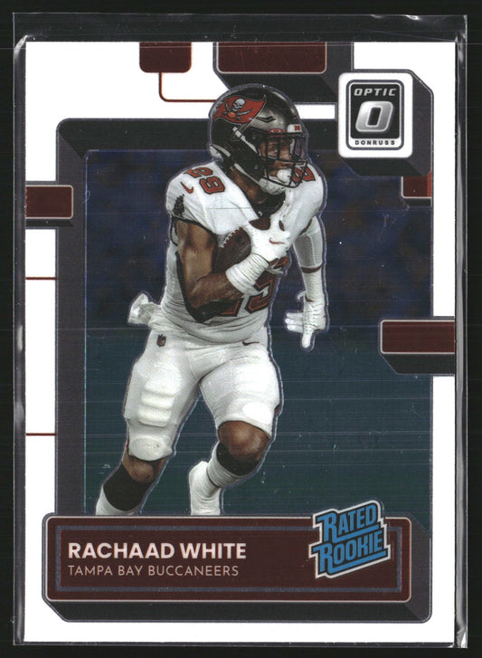 Rachaad White 2022 Donruss Optic 243 RC RC Tampa Bay Buccaneers