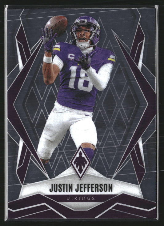 Justin Jefferson 2025 Panini Phoenix 135 Minnesota Vikings