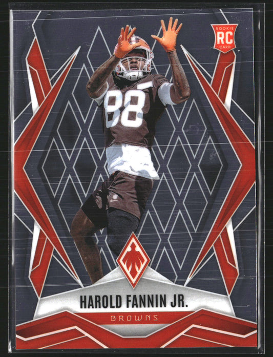 Harold Fannin Jr. 2025 Panini Phoenix 217 RC RC Cleveland Browns