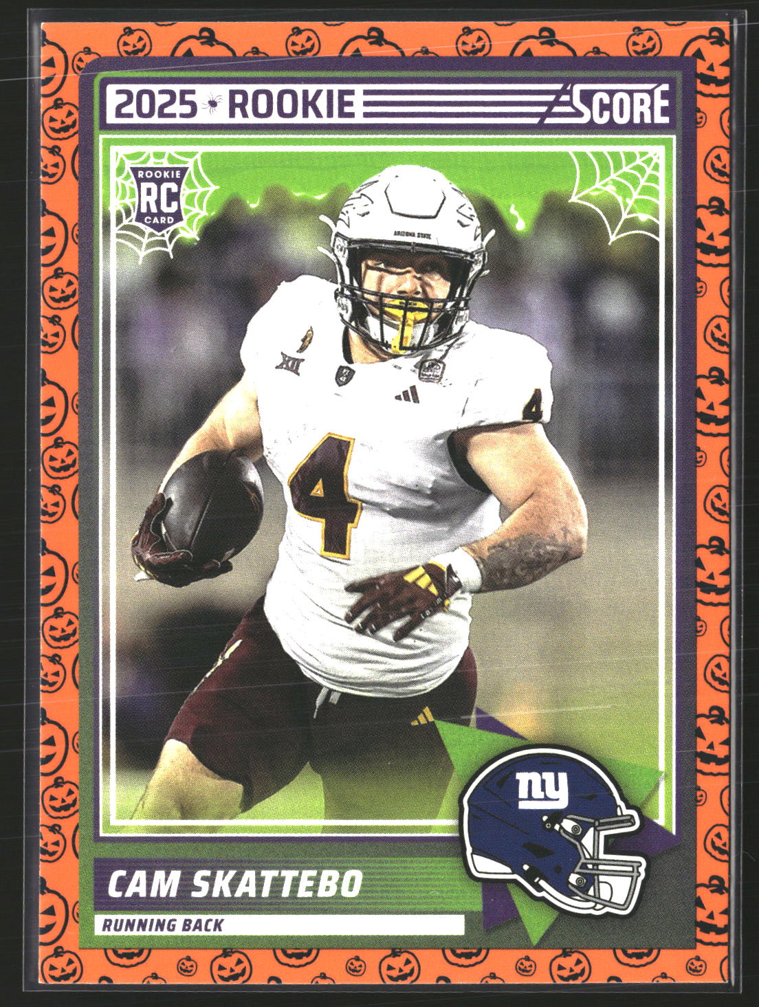 Cam Skattebo 2025 Score-A-Treat 1 New York Giants