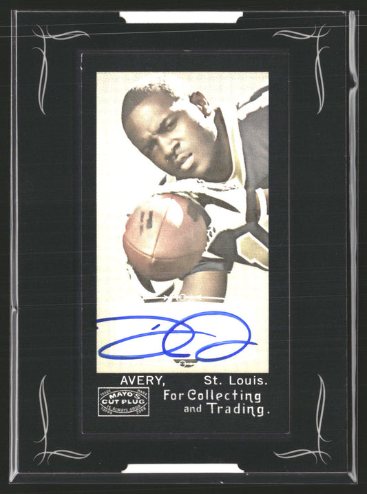 Donnie Avery 2008 Topps Mayo A-DA Autographs AU AU St. Louis Rams