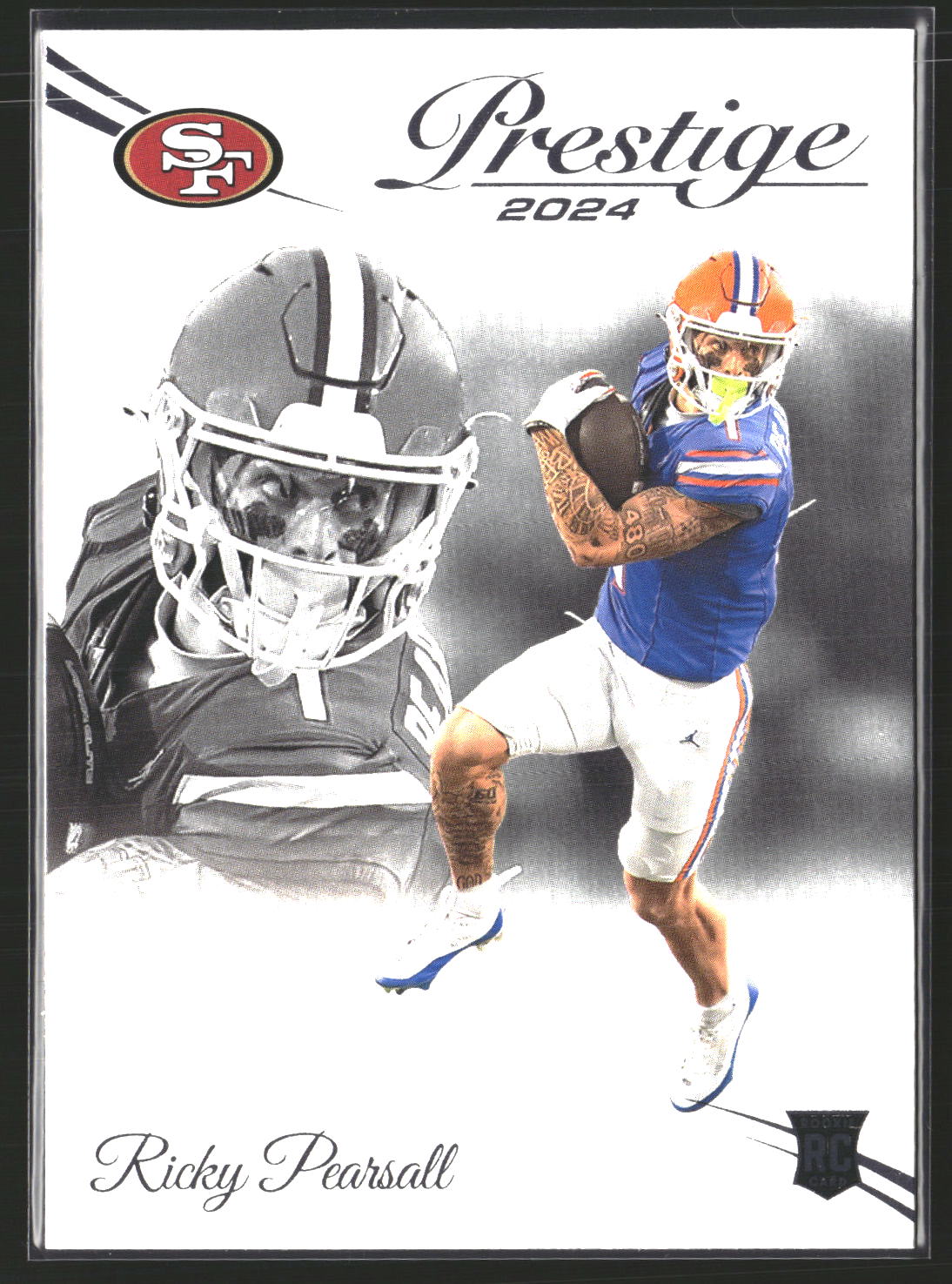 Ricky Pearsall 2024 Panini Prestige 347 RC RC San Francisco 49ers