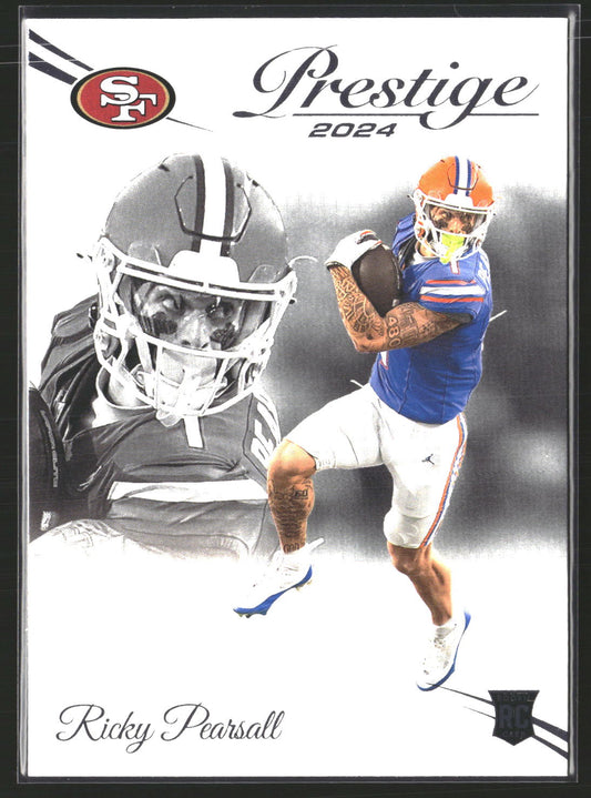 Ricky Pearsall 2024 Panini Prestige 347 RC RC San Francisco 49ers