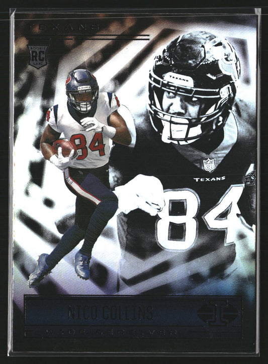 Nico Collins 2021 Panini Illusions 88 Retail RC RC Houston Texans
