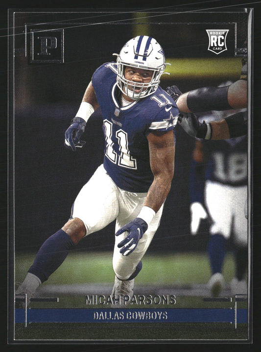 Micah Parsons 2021 Panini Chronicles PA-35 Panini Dallas Cowboys
