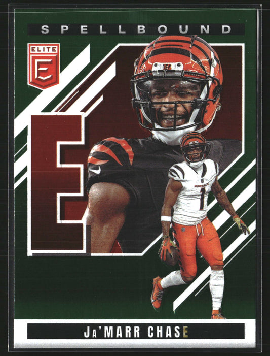 Ja'Marr Chase 2025 Donruss Elite 19 Spellbound Green Cincinnati Bengals