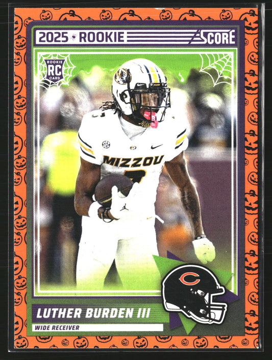 Luther Burden III 2025 Score-A-Treat 18 RC RC Chicago Bears
