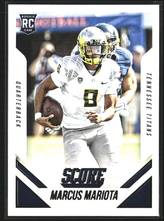 Marcus Mariota 2015 Score 368 RC RC Tennessee Titans